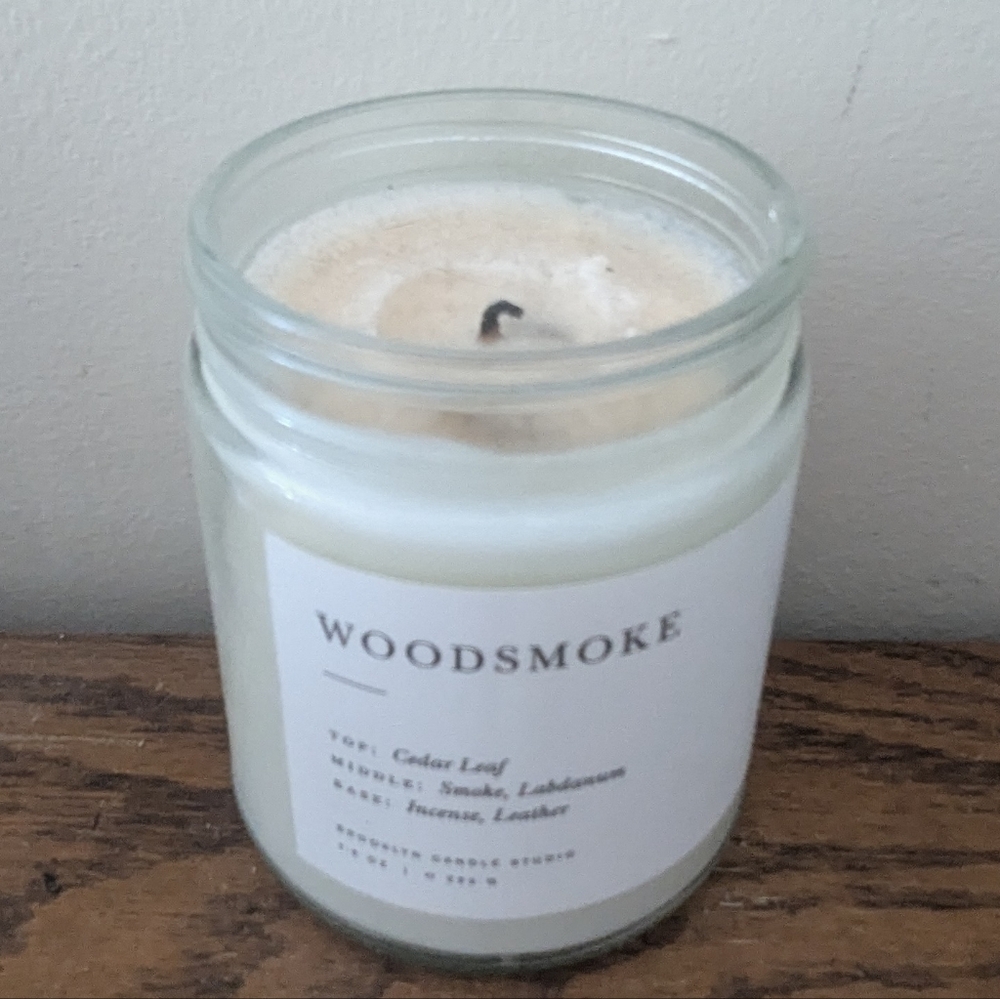 Woodsmoke Scented Candle